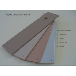 Basswood painted