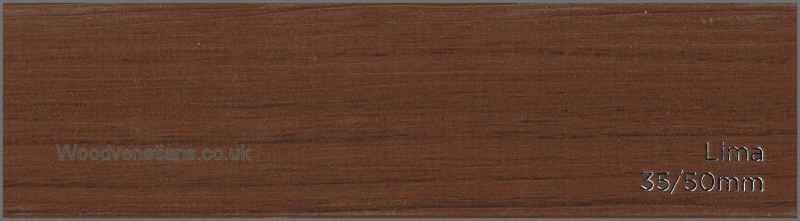 Lima Faux Wood 35mm - 50mm  Sunwood Blinds for sale 