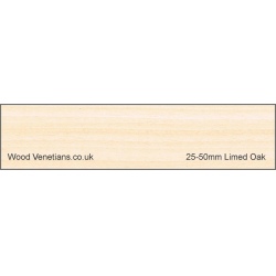 25-50mm Limed Oak