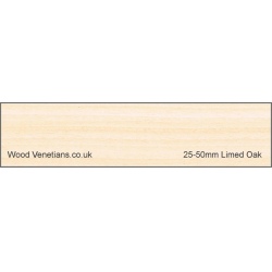 25-50mm Limed Oak